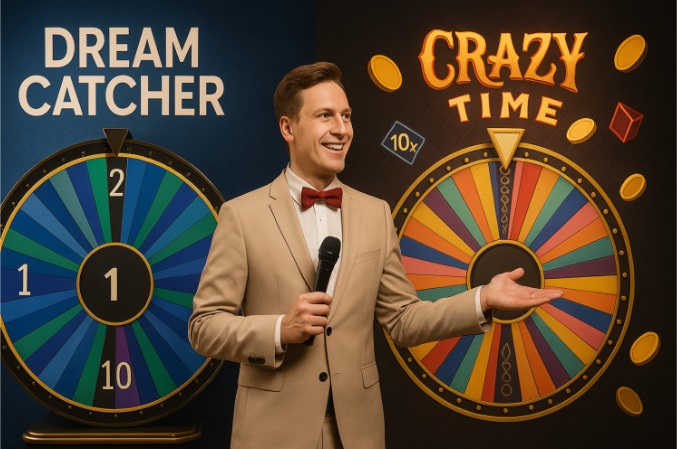 Jeux télévisés de casino : Dream Catcher ou Crazy Time ?